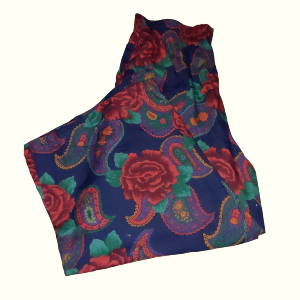 JRS. Only Vintage Floral Pants Size Medium
